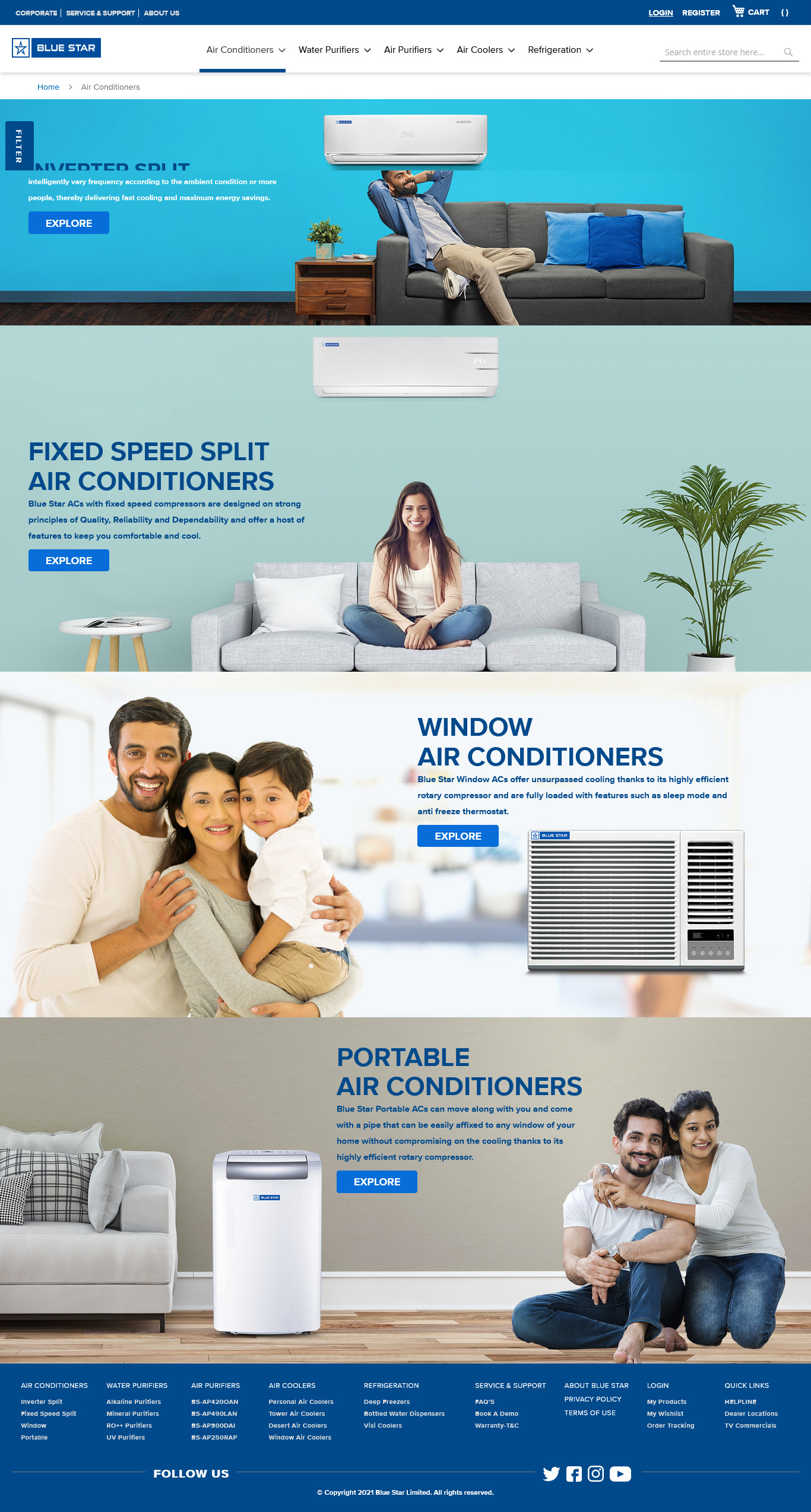 bluestar-air-conditioners-dealers-in-ahmedabad